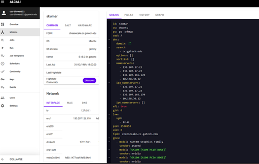 alcali grains example